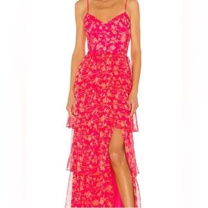 Amanda Uprichard Maxi Women’s Dress Size S, sz Small flower print